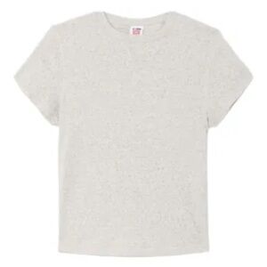 NWT RE/DONE pointelle short-sleeve tee $140 XS